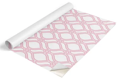 Produktbild von Tulup Möbelfolie - Klebefolie Möbel - Selbstklebende Folie 65x130 cm - Möbelfolie Schrank - Folie für Möbel - Möbelfolie Küche - Wasserdicht - Abwaschbar - Selbstklebend - Luftblasenfrei - Rosa Eleganz