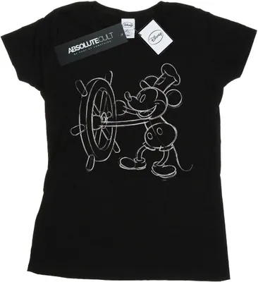 Produktbild von Disney - T-Shirt für Damen BI48194 (L) (Schwarz)
