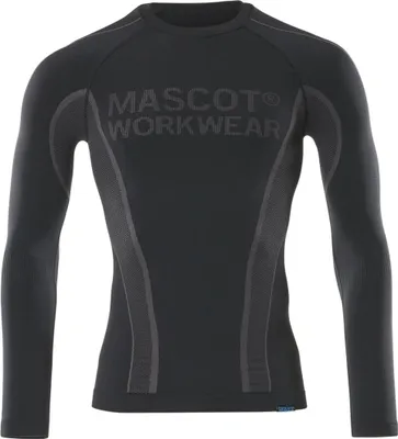Produktbild von Mascot CROSSOVER Funktionsunterhemd HAMAR Gr. XL schwarz