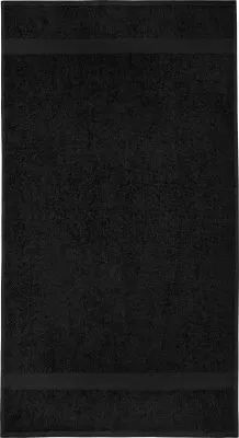 Produktbild von Efalock Handtuch schwarz 50x90cm