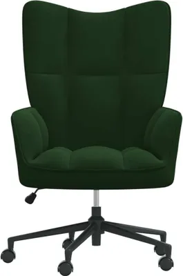 Produktbild von "Winterschlussverkauf "Einzelsessel moderne - CLORIS - Relaxsessel - Polstersessel Dunkelgrün Samt - 61,5 x 69 x (94,5-102) cm - DEMöbel4635286