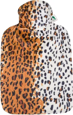 Produktbild von HUGO FROSCH Wärmflasche Leopard 1,8l Veloursbezug