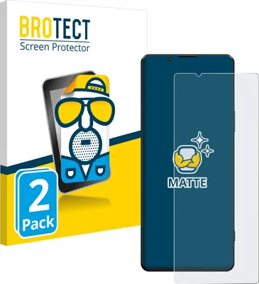 Produktbild von 2x BROTECT Schutzfolie für Sony Xperia 1 III 5G Displayschutz Displayschutzfolie Folie Matt Entspiegelungsfolie