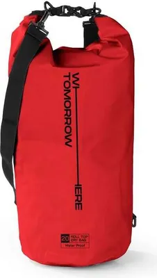 Produktbild von Where Tomorrow PVC dry bag - Style 02 - 20L - rot