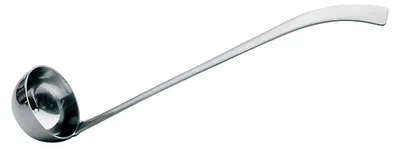 Pollepel aus Edelstahl, Silber, 4 x 21,5 cm