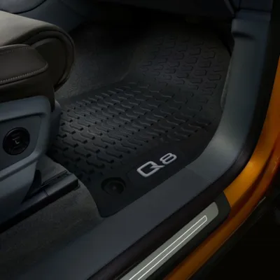 Produktbild von Original Audi Q8 2019-2026 Allwetterfußmatten Gummifußmatten vorne