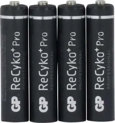 Produktbild von GP Batteries B22184, Wiederaufladbarer Akku, AAA, Nickel-Metallhydrid (NiMH), 1,2 V, 4 Stück(e), 800 mAh