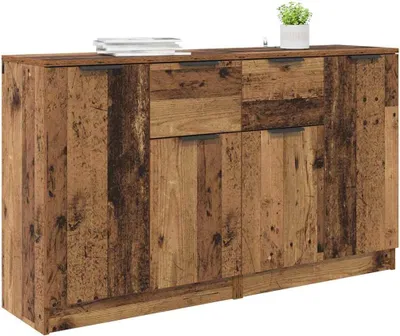 Produktbild von vidaXL Sideboards 2 pcs Altholz 60 x 30 x 70 cm Holzwerkstoff