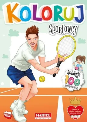 Immagine prodotto di Sportowcy. Koloruj
