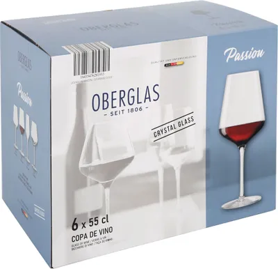 Immagine prodotto di Set di bicchieri da vino Inde Passion 550 ml 6 pezzi