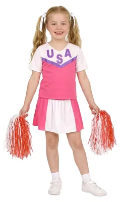 Immagine prodotto di Costume da cheerleader bambina - 128 (5-7 anni)