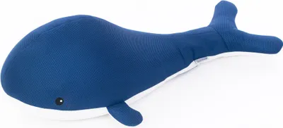 Produktbild von Westmann Stoff Schwimmtier Wal Blau 50x104x30 cm