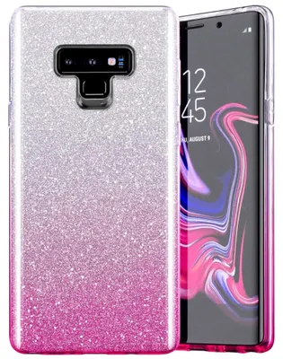 Productafbeelding van Achterkant hoesje, glinsterend roze, voor Samsung Galaxy S22 Plus