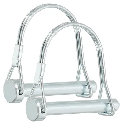 Productafbeelding van Set van 2 verzinkte stalen klapsplinten 8mm diameter, 55mm lengte