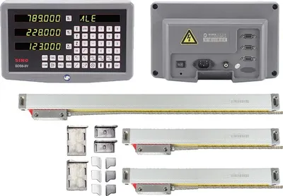 Produktbild von Digitale Anzeige, 3-Achsen-DRO, kompatibel mit CNC-Maschinen, DRO-3 Stücke KA35