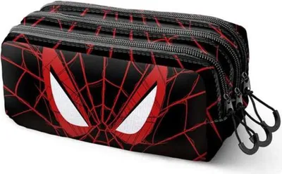 Produktbild von Karactermania Marvel Spiderman Vision Trick Mäppchen Schwarz  Mann Schwarz One Size