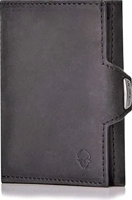 Produktbild von DONBOLSO NextGen Slim RFID Echtleder Portemonnaie Geldbeutel, 11 Karten, Münzfach -  neuwertig