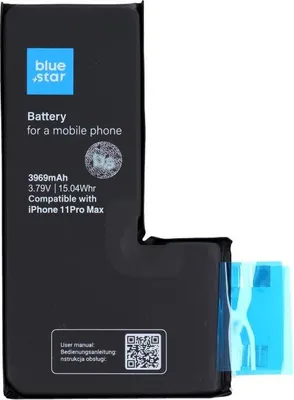 Immagine prodotto di Batteria BMS per iPhone 11 PRO MAX 3969 mAh Blue Star HQ