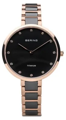 Produktbild von Bering Damen Uhr Armbanduhr Quarz - 11334-762 Titan