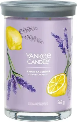 Obrázek produktu pro Yankee Candle - Lemon Lavender Signature Canlde (citron s levandulí) 567.0g
