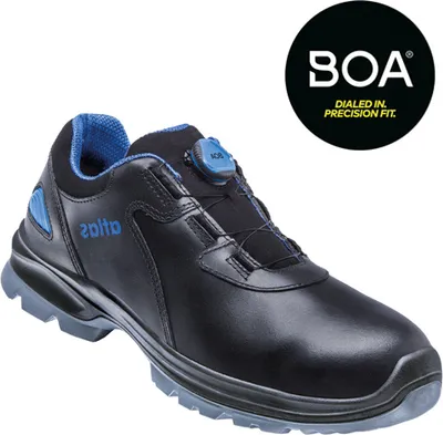 Produktbild von Atlas Sicherheitshalbschuh SL 9645 XP BOA S3 ESD SRC DGUV W12 Gr. 44 schwarz/royalblau