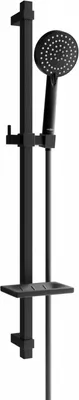 Produktbild von Mexen DQ75 Schiebe-Dusch-Set, Schwarz - 785754581-70