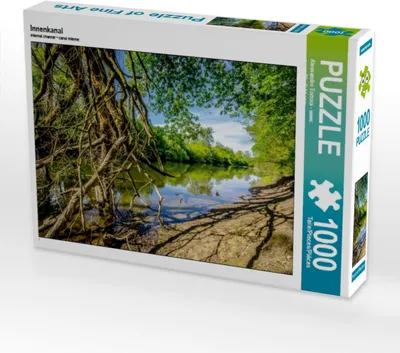 Produktbild von Calvendo Innenkanal 1000 Teile Puzzle quer 640x480mm, Tortora - www.aroundthelight.c; 7442370