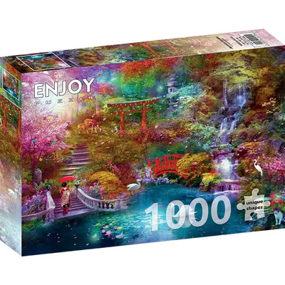 Zdjęcie produktu dla Puzzle 1000 elementów Enjoy – Ogród japoński