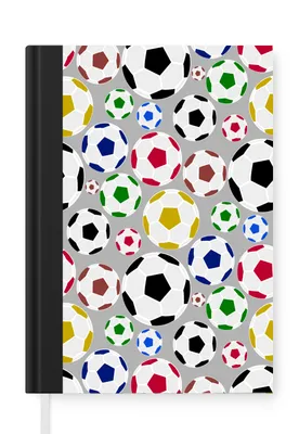 Obrázek produktu pro MuchoWow Zápisník Diář Rozpočet A5 Fotbal - Vzor - Sport