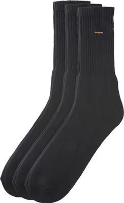Produktbild von 3 Paar Camano Basic Socken Sportsocke Nr. 5943 - Farbe: Schwarz - Größe: 43-46