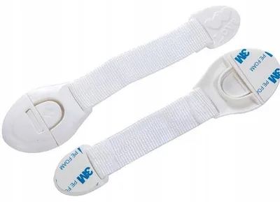 Produktbild von Kindersicherungen für Schubladen und Schränke, 10 Stück, Weiß