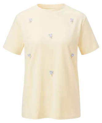 Immagine prodotto di Maglietta da donna SWIRLIE - gialla, taglia S