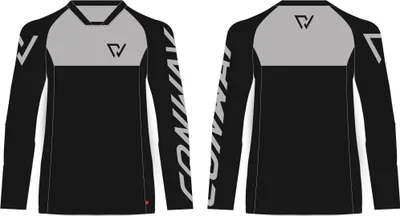 Produktbild von Conway Langarmtrikot Freeride Jersey LS black/grey, Gr. S