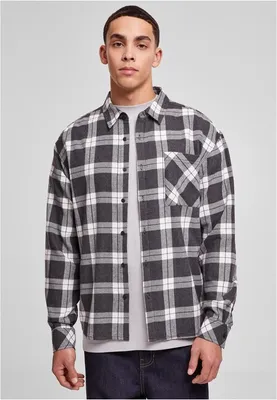 Zdjęcie produktu dla Urban Classics - Szara koszula w kratę - XL