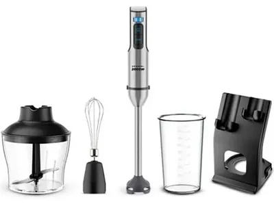 Obrázek produktu pro Grunkel BM-2000SET, Mixér na vaření, 0,8 l, 2000 W, Nerezová ocel, Černá