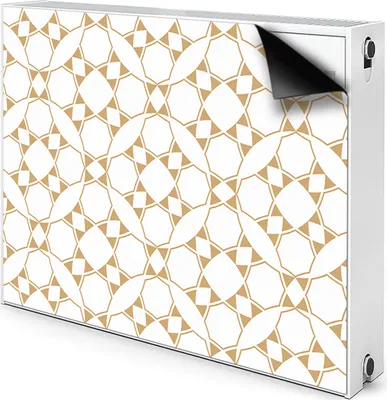 Produktbild von Magnet Verkleidung Abdeckung Heizkörperabdeckung Heizkörperabdeckung 90x60 cm  - Muster, geometrisch