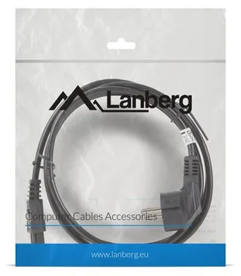 Zdjęcie produktu dla Lanberg CA-C5CA-11CC-0018-BK, 1,8 m, CEE7/7, C5 panel
