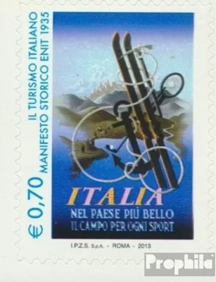 Produktbild von Briefmarken Italien 2013 Mi 3659 (kompl.Ausg.) postfrisch Tourismus
