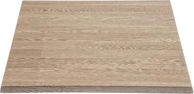Produktbild von Bolero Tischplatte quadratisch in Wenge und 700x700x30mm