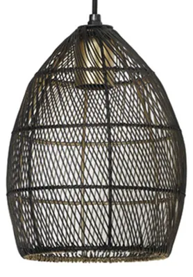Produktbild von Light & Living - Hängelampe MEYA - Ø20x25cm - Schwarz