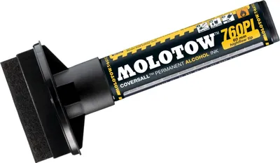A Molotow COVERSALL Marker 760PI Masterpiece is shown against a white background.