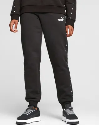 Produktbild von Puma Ess Tape Trainingshose Schwarz S Frau Schwarz S