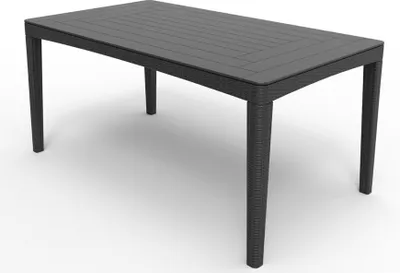 Produktbild von Allibert Girona Gartentisch, Graphitgrau