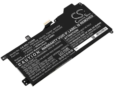 Obrázek produktu pro TECHTEK Baterie do notebooků kompatibilní s [Dell] Latitude 12 7200, Latitude 7200 2-in-1 nahrazuje 09NTKM, pro 0D9J00, pro 0KWWW4, pro 1FKCC, pro
