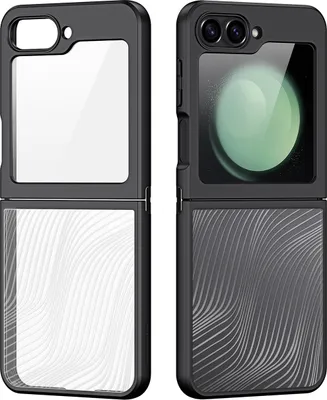 Zdjęcie produktu dla Etui Dux Ducis Aimo na Samsung Galaxy Z Flip 6 - czarne