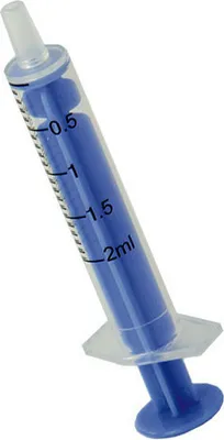 Produktbild von Set von 100 Spritzen (2 ml, ohne Nadel, für häufigen Gebrauch)