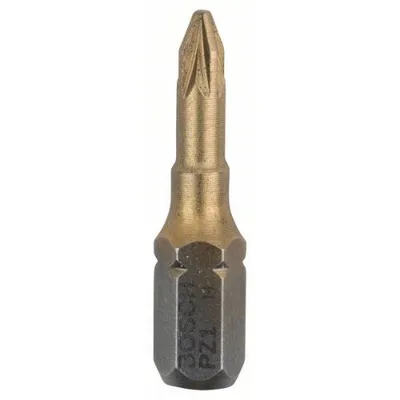 Image de Pack de 3 embouts Pozidriv PZ1 25mm - BOSCH - 2607001591