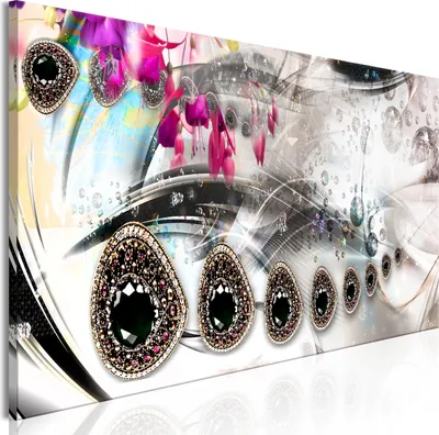 Produktbild von Modernes Wandbild a-A-0807-b-a (150x50 cm) - 1 Teilig Bilder Fotografie auf Leinwand Foto Bild Dekoration Wand Bilder Kunstdruck ABSTRAKT