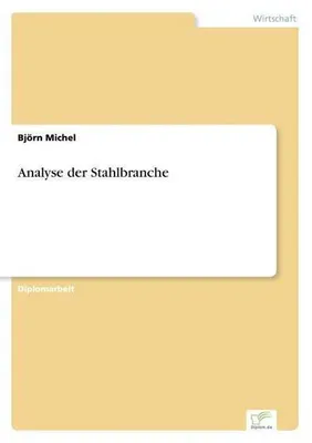 Zdjęcie produktu dla Analyse der Stahlbranche