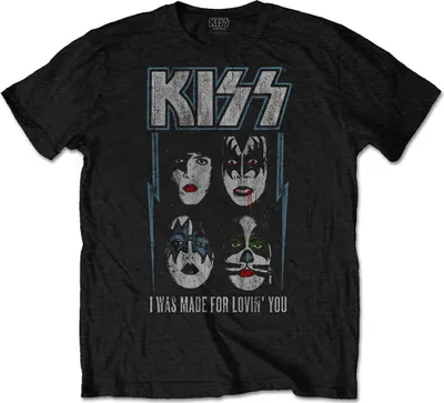 Produktbild von Kiss Made For Lovin' You Black M T-Shirt